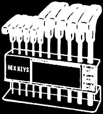 FODIG HEX KEY SE - 9 keys - A 7039 5/64, 3/3, 7/64, /8, 9/64, 5/3, 3/6, 7/3 and /4 Sizes include: 3/3, 7/64, /8, 9/64, 5/3, 3/6, 7/3, /4, 5/6 and OG SEIES - 3 keys:.