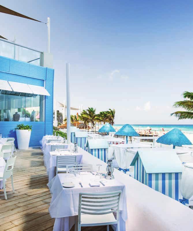CAREYES CAREYES Wherever You Wander, Our Beautiful Ocean is Always in View Location, location, location: Oasis offers true oceanfacing resorts on the most breathtaking beaches of Cancun and Tulum so