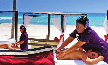 Sensoria Spa Relax and Rejuvenate All Oasis resorts offer a collection of spa