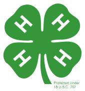 4-H Camper Registration Form 2018 Jefferson County Camp Money Maker July 26-27, 2018 Name Age Race Sex Address City Zip Parents Name(s) Camper Birth Date: / / (Must be 8 by September 1, 2017) (Month,