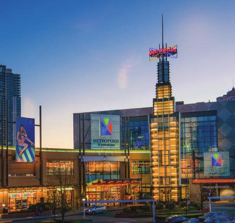 check out the shopping at Paciﬁc Centre where you ll ﬁnd the top brands for clothing, electronics, and more!