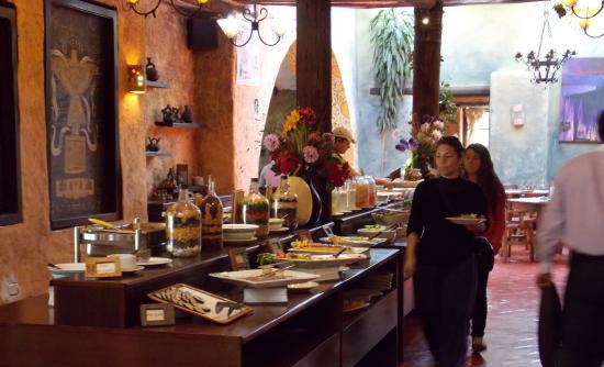 Buffet Lunch on Day 4 - Tunupa Restaurant in Sacred Valley After a long day touring the Sacred Valley you will have worked yourself up an appetite.