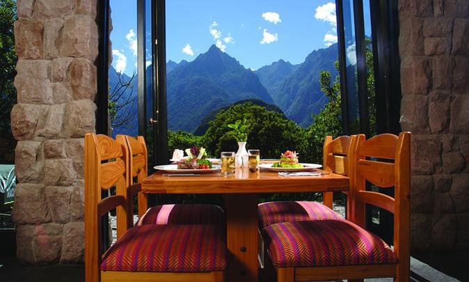 Buffet Lunch on Day 5 - Sanctuary Lodge After an early start and exploring Machu Picchu all morning you will really enjoy the relaxing lunch we have organized for you at the Sanctuary Lodge.