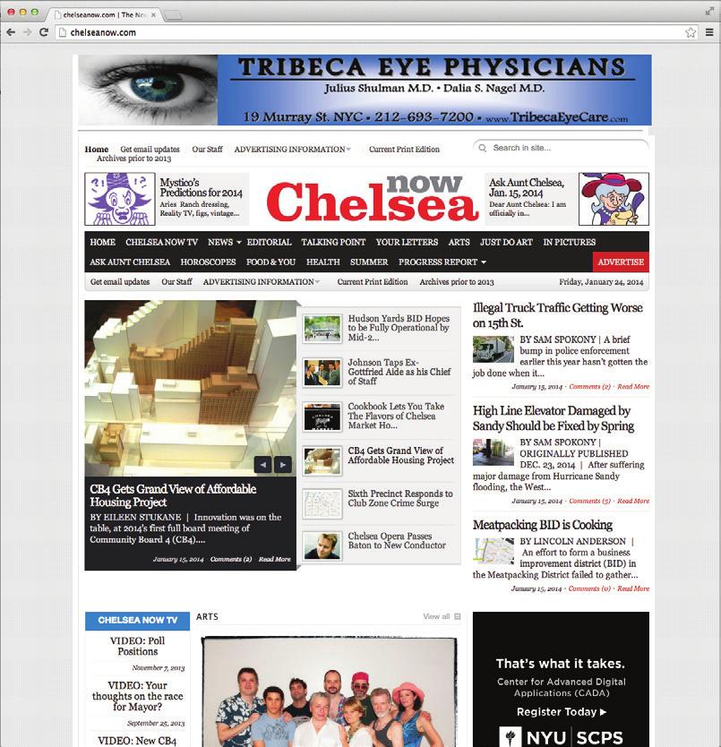 CHELSEA NOW The West Side s Community Newspaper Manhattan s Chelsea neighborhood represents one of the most diverse and evolving communities in New York City.