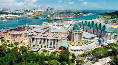 Singapore Integrated Resort - Resorts World Sentosa Resorts World Sentosa is Singapore s largest integrated resort, a 49-hectare development located on