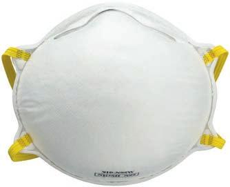AGAINST PARTICLES N95 N95 DISPOSABLE ANTI-PARTICULATES MASK WITHOUT EXHALATION VALVE Protects against oil-free aerosol particles such as flour, metals and minerals