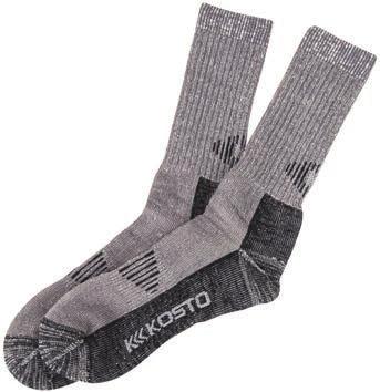 PERFORMANCE+ WORK SOCKS Made of 75% merino wool, 21% nylon and 4% elastane Superior control of foot temperature, whatever the season Resistant, breathable and keeps feet dry