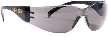 WAVE SAFETY GLASSES Comfortable and lightweight glasses, offering very high protection Frameless, ideal for all-day wear Anti-scratch polycarbonate lens, filtering more than 99.