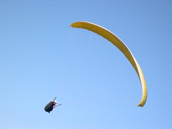 Paragliding - Overview Paragliding is a sport in which the players fly in the air using paragliders. These paragliders are light in weight and are foot launched.