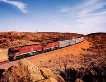 7 Day Track the Red Centre Day 1: The Ghan Adelaide to Alice Springs Make your own way to the Adelaide Parklands Terminal to board The Ghan for your overnight journey to Alice Springs.