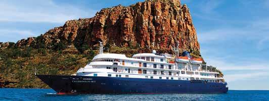 coast is simply spectacular. From the magnificent Horizontal Falls to ancient Aboriginal rock art, this cruise gives you a front-row ticket to these amazing sights.