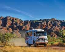 Traverse the Gibb River Road in a comfortable custom-designed 4WD with a knowledgeable Driver-Guide.