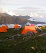 We then trek back to Triund, to spend one more night in the best campsite of our challenge! Trekking distance approx.