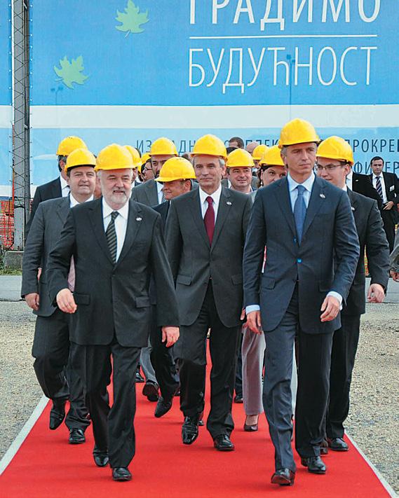 Званичан почетак градње новог комплекса у Панчеву протекао је у присуству највиших представника Владе