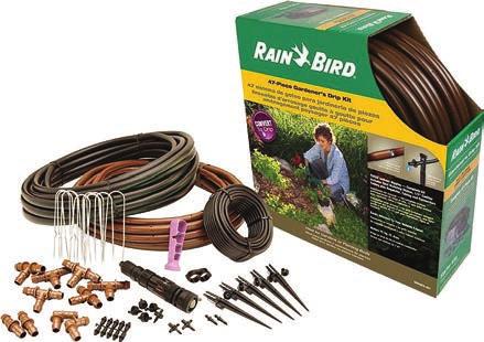 Gardener's Drip Kit Includes faucet connection kit, spot