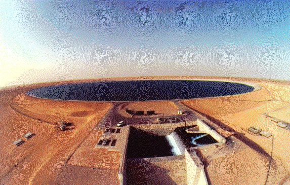 Reservoirs Ajdabiya Holding Reservoir - Capacity 4.0 mcm Al Gardabiya Reservoir - Capacity 6.8 mcm Omar Mukhtar Reservoir - Capacity 4.