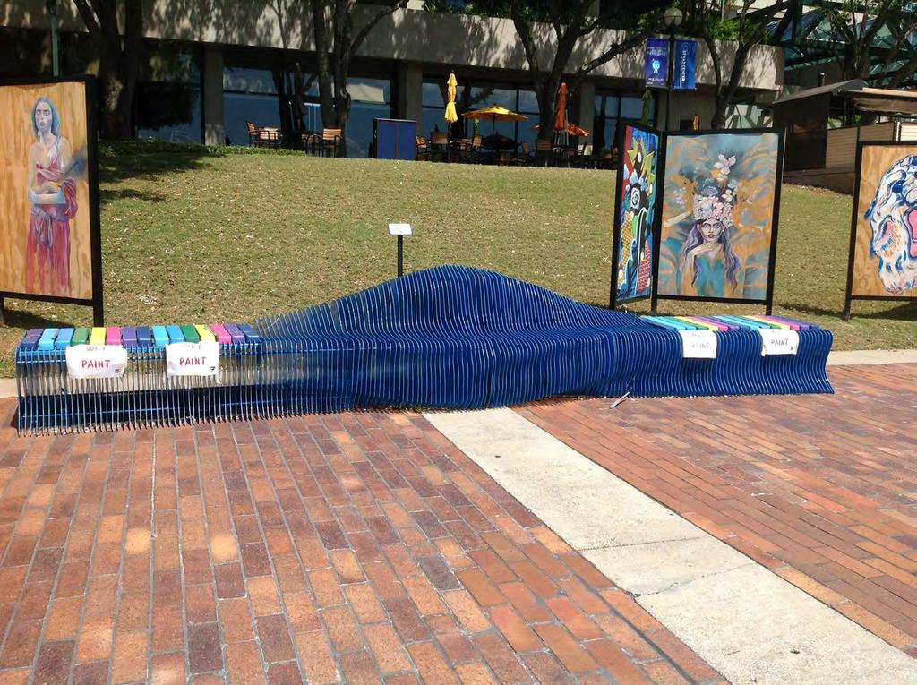 We might see art along the Riverwalk.