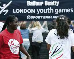 51 Balfour Beatty London Youth Games Having become a supporter of the London Youth Games in 2006, Balfour Beatty became the title sponsor in 2008, committing 1.7m to the Games in the period to 2013.