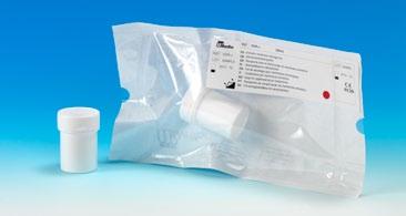 allows excellent visibility of the contents. The pouches have a peel-back aperture which makes them easy to open, allowing the contents to be placed on a sterile theatre field in an aseptic manner.