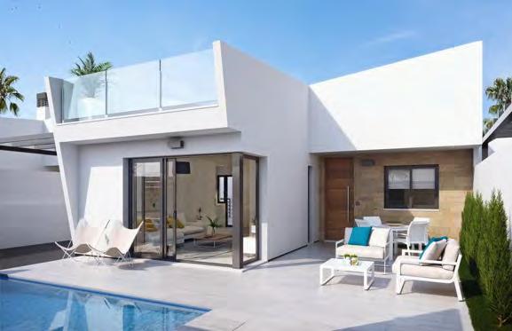 Your Local Agent, LOS ALCAZARES Fabulous new villas with private pool in Los Alcazares close to the beach (300m) and all ameneties (5 minute walk to town centre) These new (2017) Los Alcazares villas