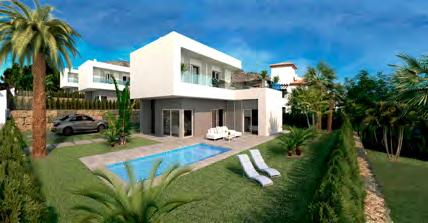developments throughout Costa Blanca Detached 3 Bed Villas with pool, in the luxury resort