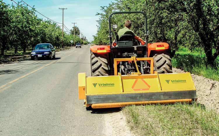 Roadsider 300-Series Mower The Vrisimo Roadsider 300 Series Mower is the perfect severe duty flail mower to perform vegetation control along the roads.
