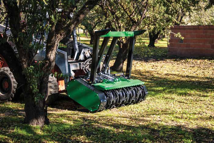 FHX66 Defender Forestry Mulcher The BrushHound FHX66 Defender Forestry Mulcher allows standard flow skid steers and track loaders to become powerful land clearing tools.