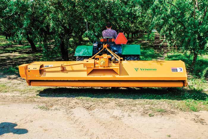 Orchard LP Flail Mower The Vrisimo Orchard LP Flail Mower is the right tool to maintain an orchard from early spring up to harvest.