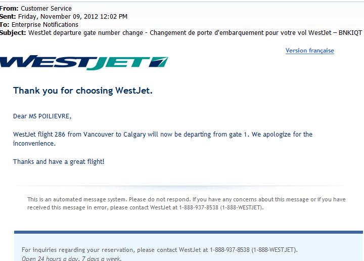 com WestJet Employees We will be working on in 2013 and more 88 WestJet Alumni Family Friends Hi Sam! Can we make your flight to Toronto for you for next week?