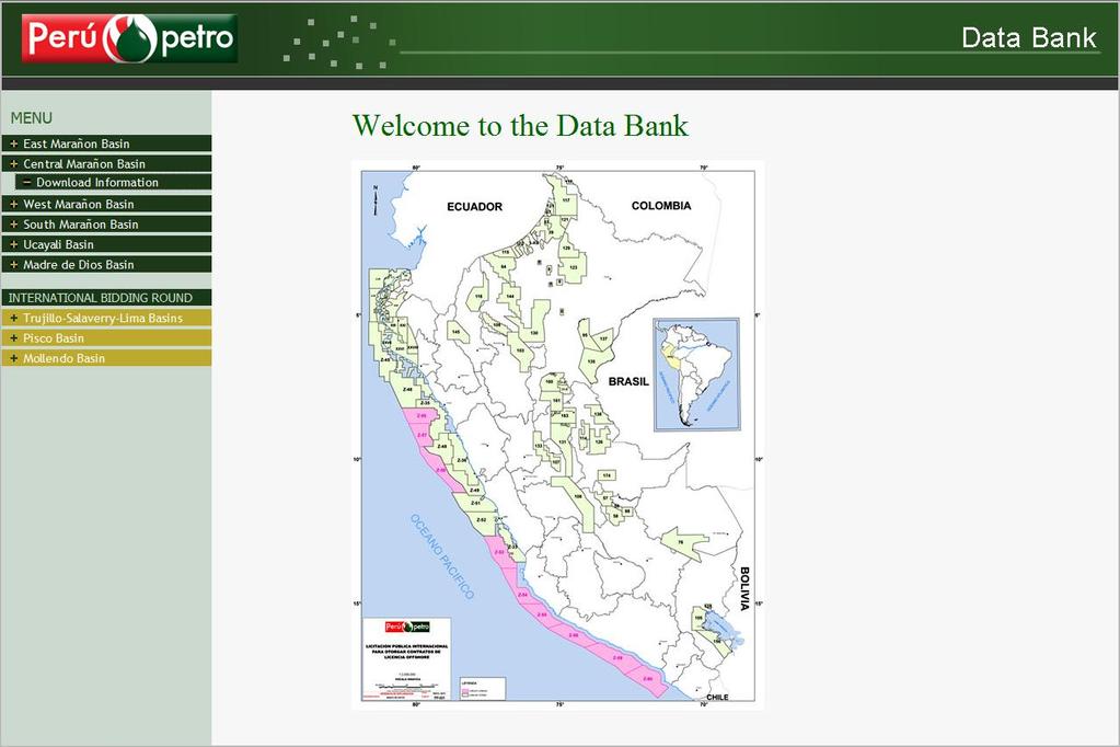 The Data Bank Welcome to the Data