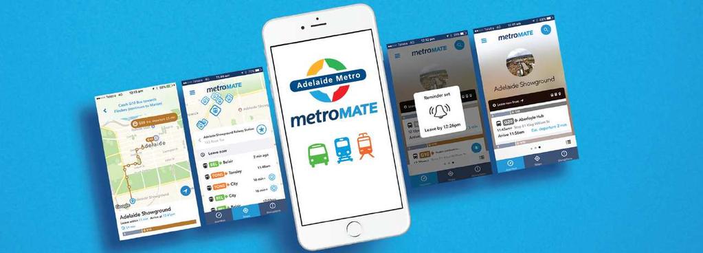 Download the MetroMate App Available for Android and ios devices
