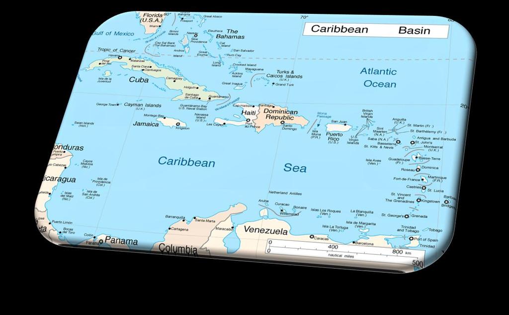 The Caribbean region imports $20.