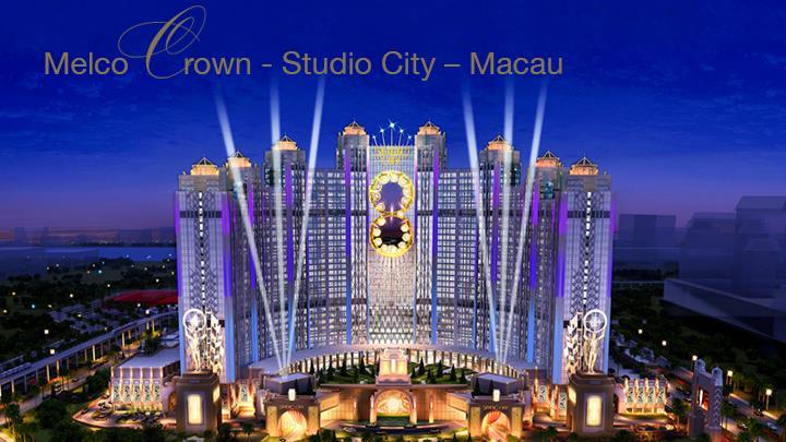 Melco Crown - Studio City - Macau Macau s first Hollywood themed resort A Warner Brothers-themed family entertainment center The world s first