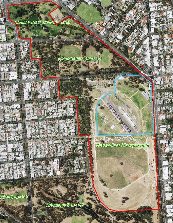 ATTACHMENT A1 PROPOSED LEASE AREA AUSTRALIAN INTERNATIONAL 3 DAY EVENT (BOUNDED IN RED) Indicates perimeter fence for cross country - Saturday 15 November 2014.