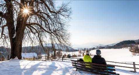 Breathing the mountain air The magic of winter 3 nights in a room of your choice Felsenhof gourmet half board 1 wellness voucher per person worth EUR 25,00 From 9 th March, a 3-day-ski pass for the