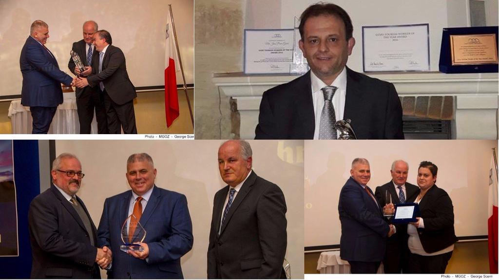 This years Awards were bestowed to the Gozo Tourism Worker of the Year, the Gozo Young Tourism Worker of the Year, June 2017 The winners were officially announced by Notary Public Dr.