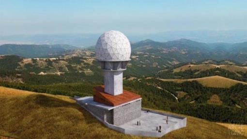 Radar station Besna kobila It has been planned to construct radar station and accompanying infrastructure and antenna pillar with radar cupola.