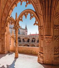 X Tour the Jerónimos Monastery in Lisbon N Cruise Motor coach Coimbra PORTUGAL Lisbon & 2019 Portugal s River of Gold LISBON TO PORTO X 10 Days / 8 Guided Tours / 2 Countries DAY DESTINATION