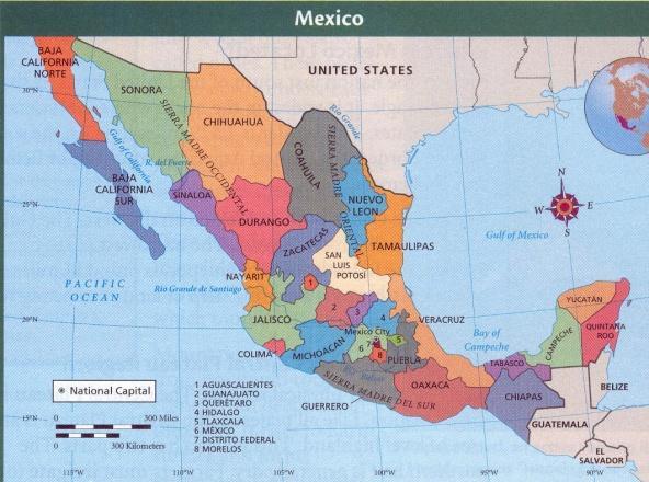 Mexico: Location So