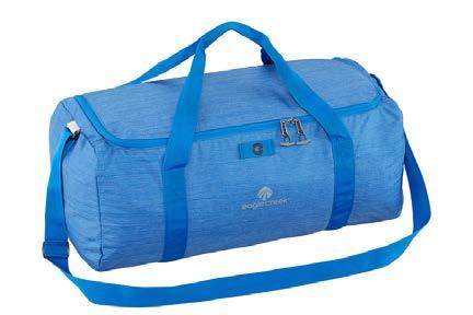 Side mesh water bottle pocket 30 euro (SRP) Packable Duffel Ideal for grab and go fun at the beach or for serious shopping on the road, this easy-access duffel can pack down to under 10 inches, but