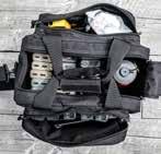 Ten external pouches Range bag for carrying
