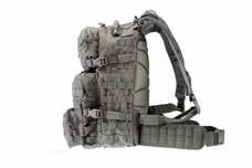 for complex missions Shoulder straps have breathable padding MAX CAPACITY