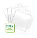 CODE: 0325 1PLY PERFORATED PAPER WIPE - 800 sheets, allows for 400 hand dries - Perforated roll, sheet size 240mm X 440mm - 4