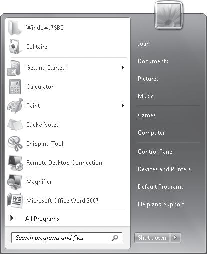 Istražite Windows Ispod svake ikone na radnoj površini je naziv stavke koju ona predstavlja.
