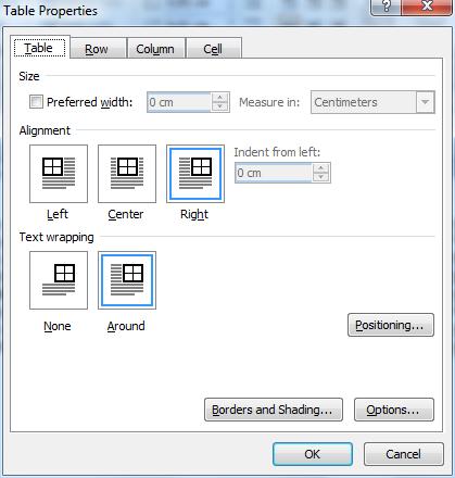 Kreiranje i izmena tabele u Microsoft Office Word 2007 Brisanje tabele, redova, kolona ili ćelija Nakon selektovanja odgovarajućeg elementa tabele i pritiskom na taster Backspace ili postavljanjem