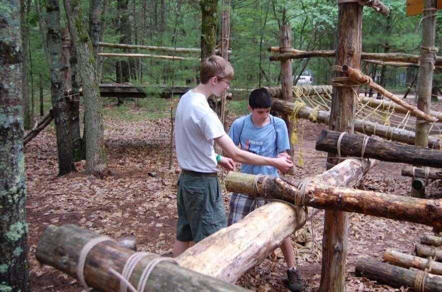SCOUTCRAFT The Scoutcraft area is the cornerstone of outdoor & Scout skills at summer camp.
