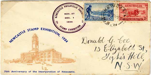 Philatelic Exhibitions Held in Newcastle [Extracts from History of Newcastle Philatelic Society author Bernard Doherty FAP] 6.