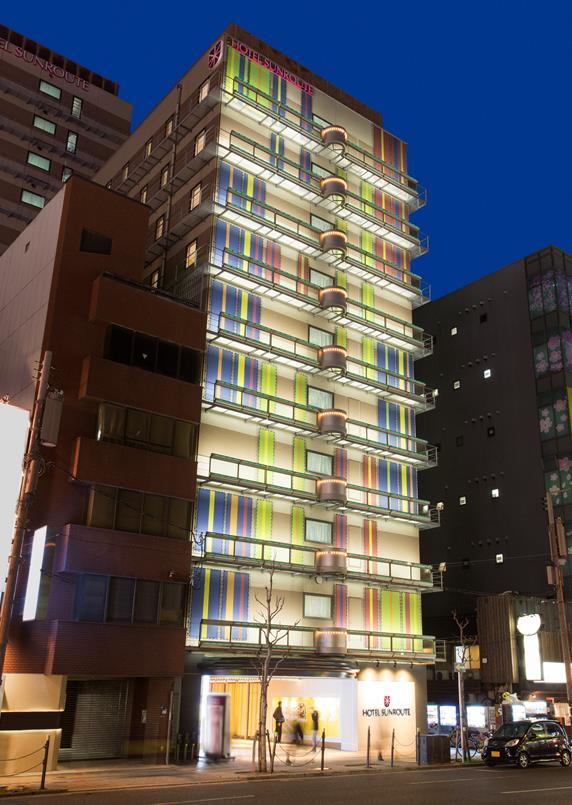 Hotel Sunroute Osaka Namba On 1 April 2016, Hotel Sunroute Osaka Namba 1 reopened following its threemonth JPY1,135 million makeover Hotel was repositioned to appeal to modern-day spectrum of