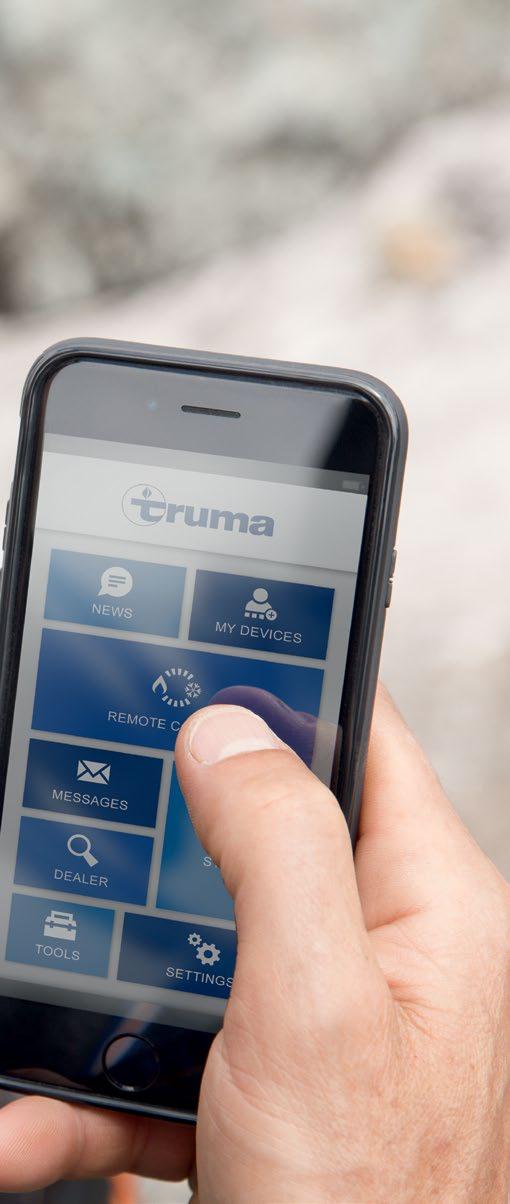Truma Online Our online platforms ensure that you and your customers are kept up to date at all times. Website and newsletter www.truma.
