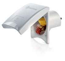 The socket is suitable for gas appliances with an operating pressure of 30 or 50 mbar.